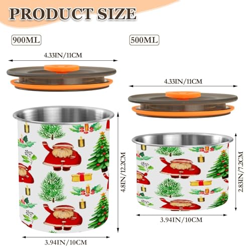 Contenedor Hermético de Acero Inoxidable para Café 17oz miniatura 2