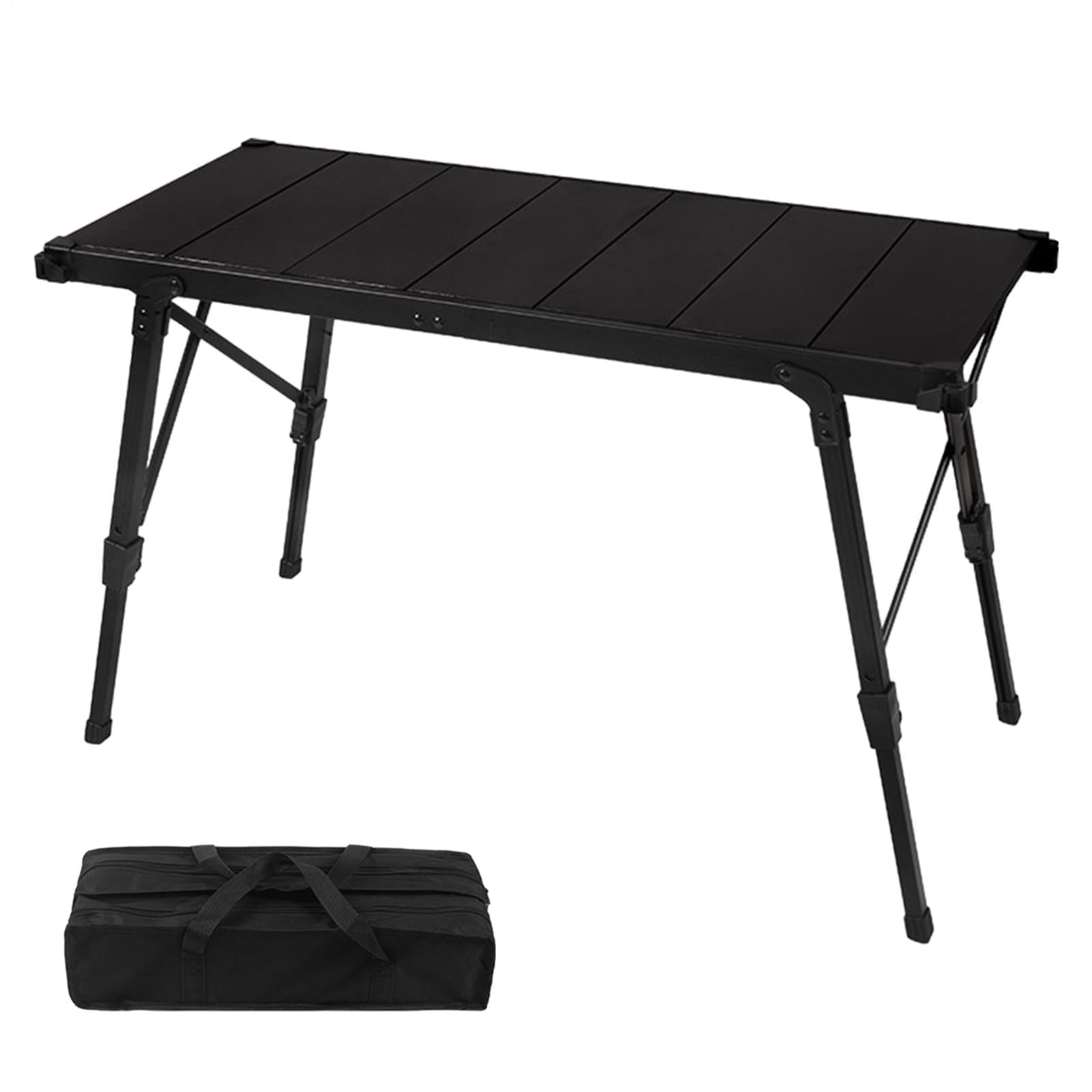 Table légère et portable de camping pliable en aluminium pour l'extérieur