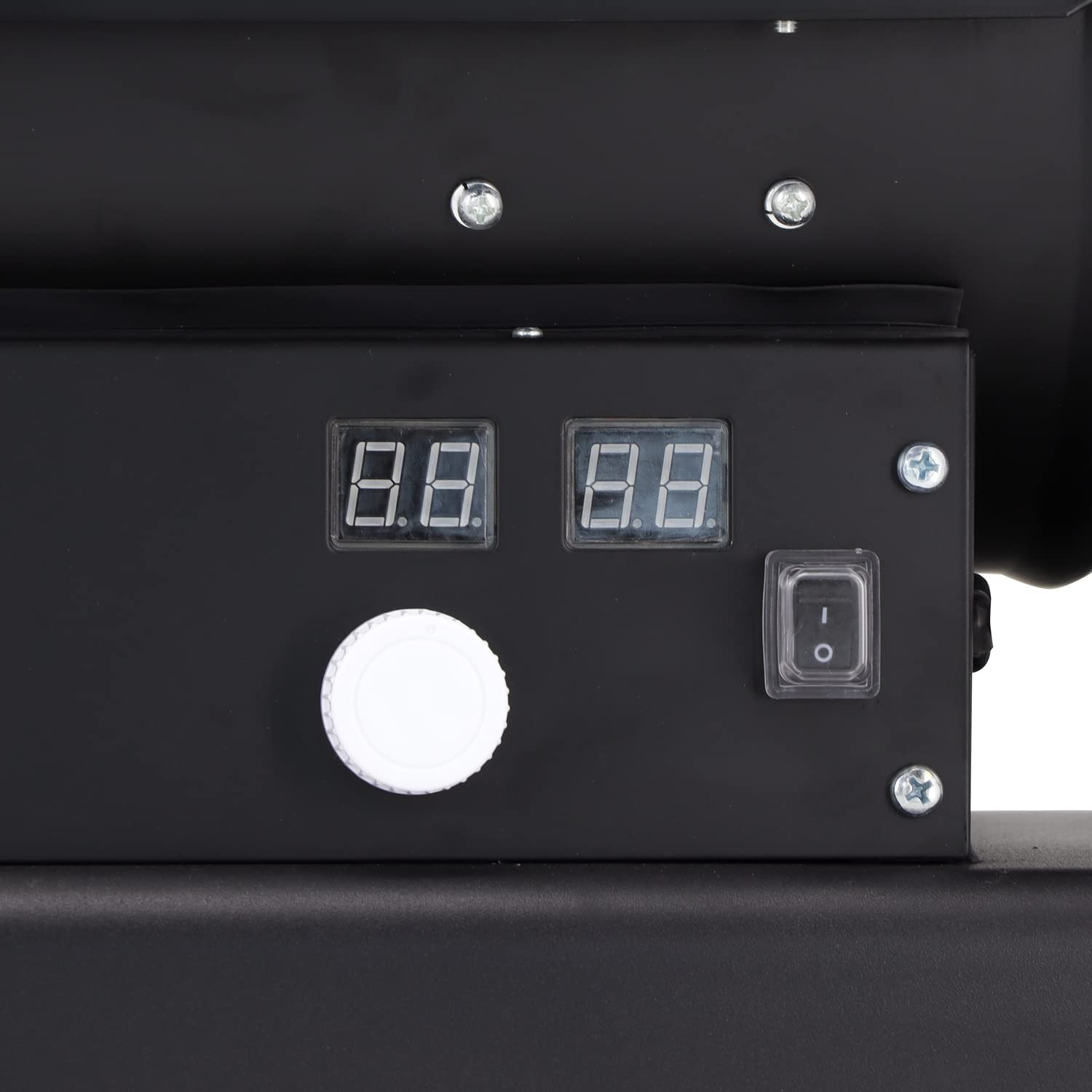 Tronitechnik® Heizkanone Dieselheizgebläse Dieselheizer 20kW Diesel betriebener Heißluftgenerator Heizgerät Bauheizer Heizer mit 19l Tank, Digitale Temperaturanzeige, Überhitzungsschutz