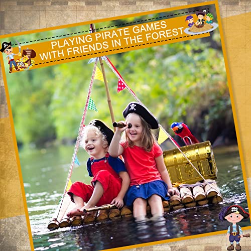 Coffre au trésor pirate pour ranger les jouets épars - 5