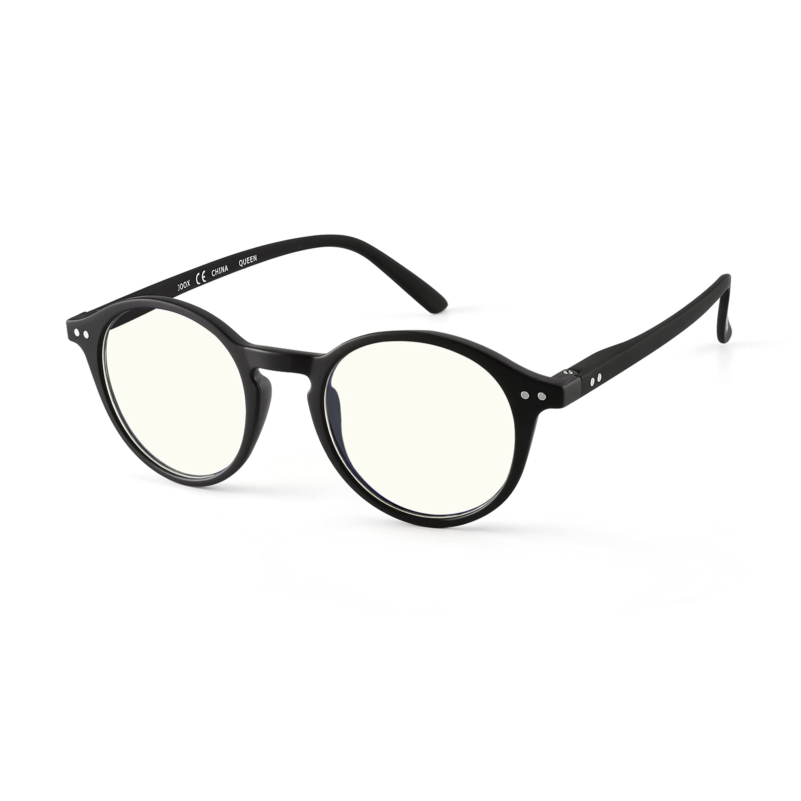 JOOX Gafas de lectura vintage para hombres y mujeres, gafas de lectura redondas con bisagra de resorte