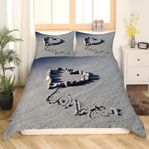Parure de lit 90x190 housse de couette microfibre douce lit 1 place - 3