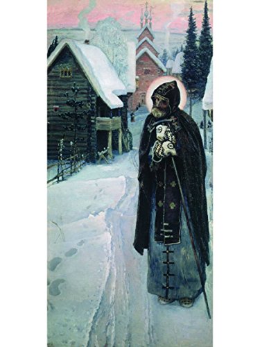 Saint Sergius' labours (Right Part of The Triptych) by Mikhail