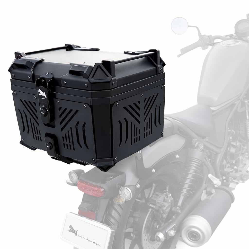 Amazon | 【T.S.H】 バイク用リアボックス 45L トップケース Carbon
