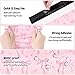 JarThenaAMCS 100Pcs Pink Bows Poly Mailers Cute Bows and Heart Design Packing Bag with Self-Sealing Gift Wrap Envelopes for Small Business Boutique Clothing