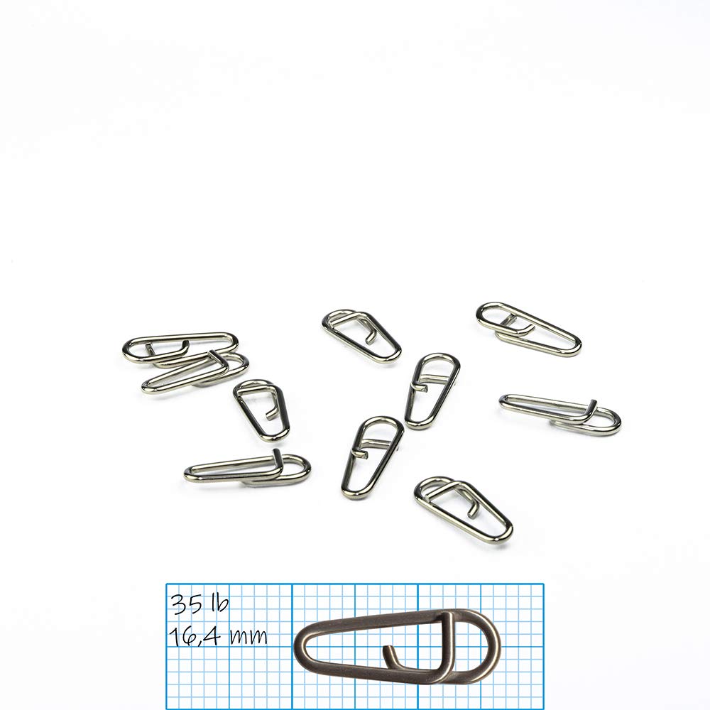 Seaspin Jack Fast Links - Lote de 10 señuelos Conectores