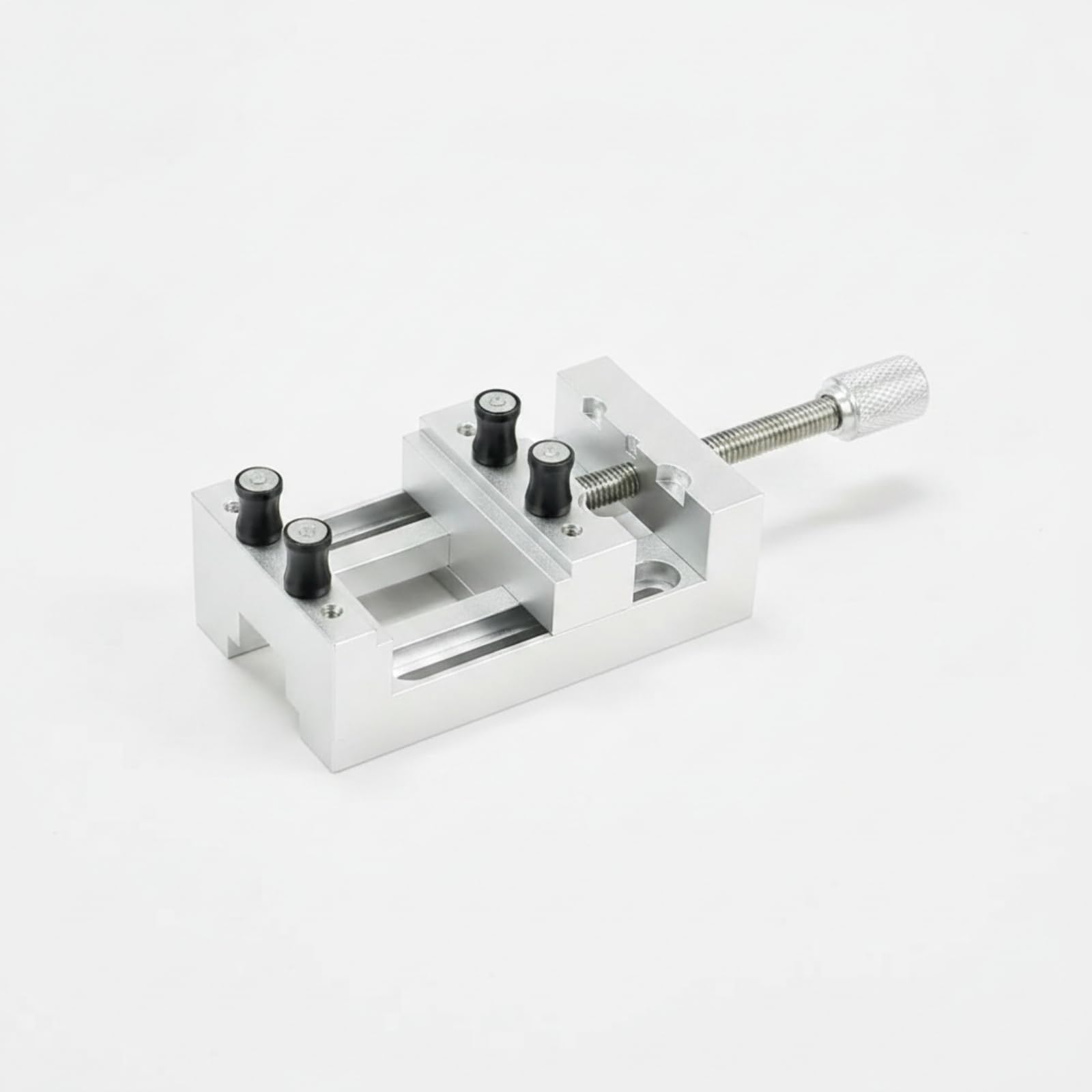 Gralara Mini Tornillo Banco Compacto Sujetadora Banco Pequeña Ajustable Herramienta para Maquetistas, Hobbistas, Bricolaje