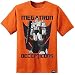 Digital Pharaoh Herren Megatron Decepticons Transformers Distressed T-Shirt - Orange, S = 34/36"