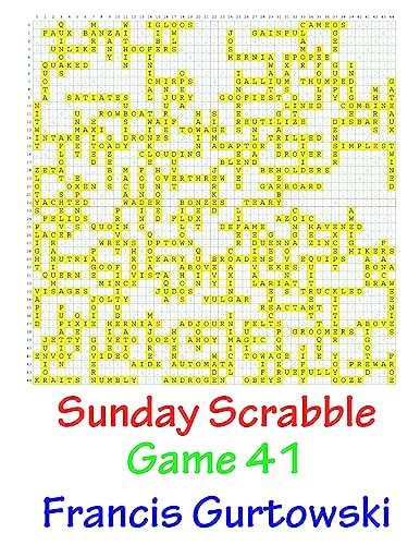 Sunday Scrabble Game 41