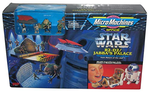 Star Wars MicroMachines Transforming Action Set R2-D2/ Jabba's Palace
