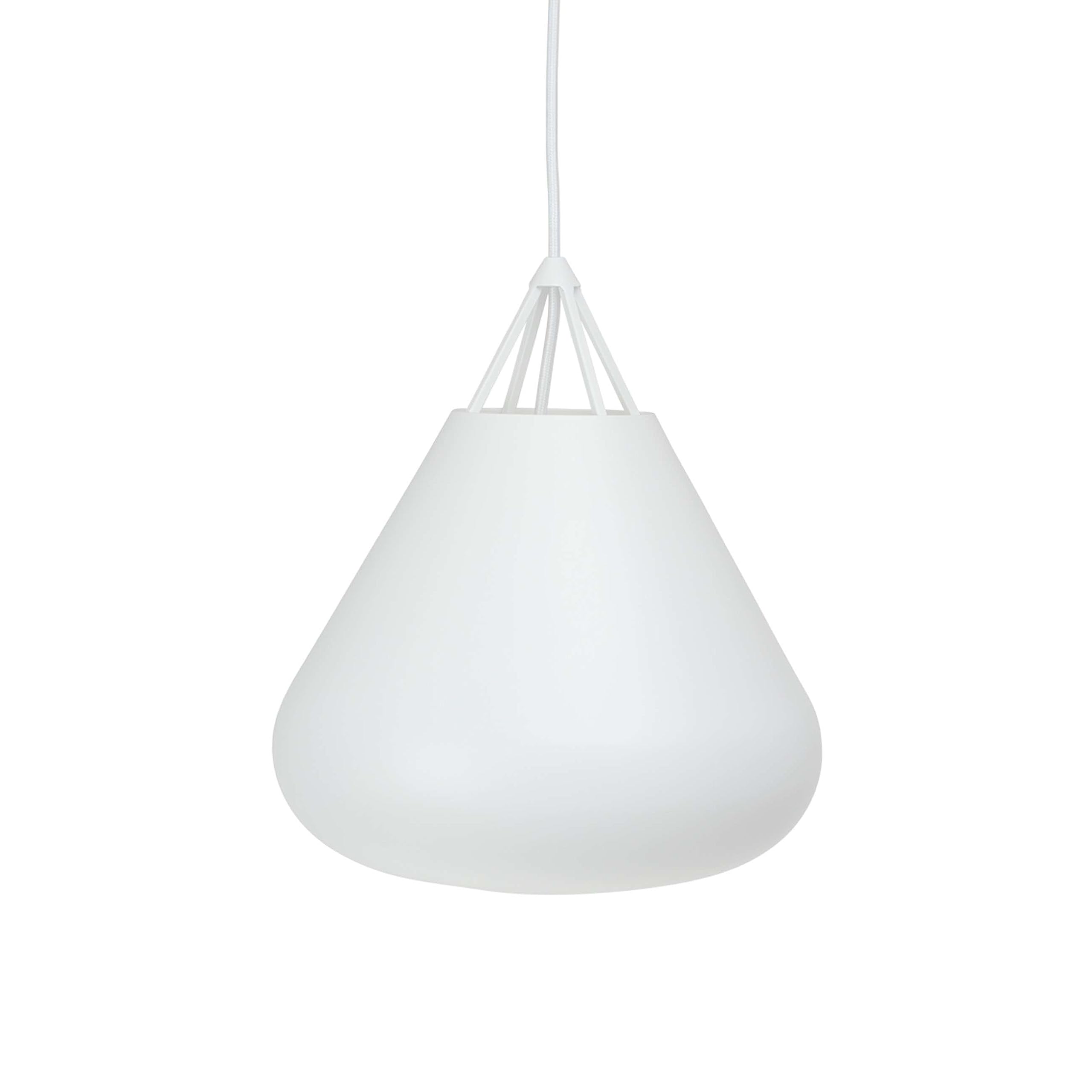 Dyberg Larsen VOLTA Hanging Pendant, Matt White