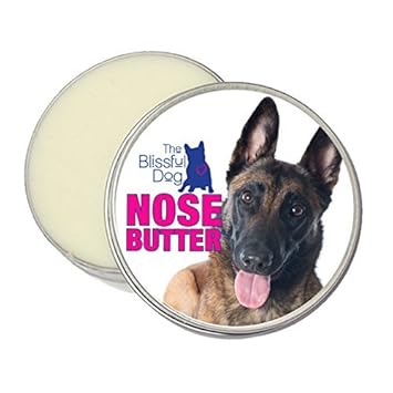 The Blissful Dog Belgian Malinois Unscented Nose Butter, 1 oz Tin