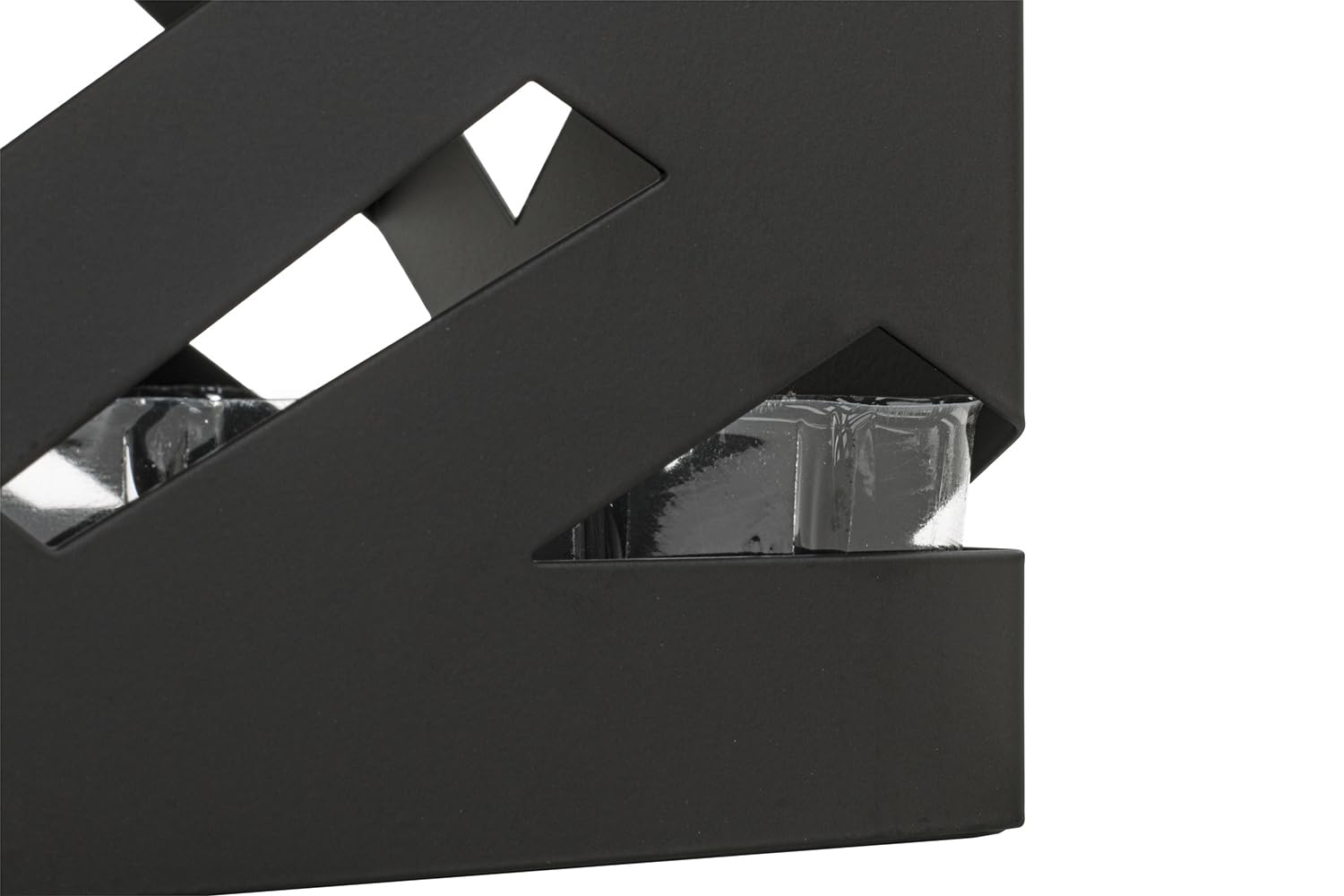 HAKU Portaombrelli nero, metallo - Dim. L 16 cm x A 48 cm x P 16 cm, Stile Moderno