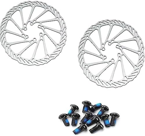 2 Disques De Frein Formula Cura 4 - 160mm Monolithiques + 12 Vis - Occasion