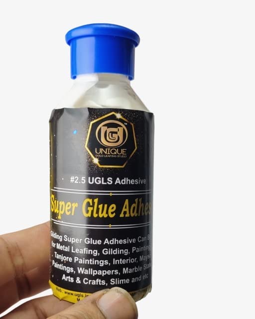 UGLS Glue Adhesive for Gold Leafing Water Based Gilding Dries Clear