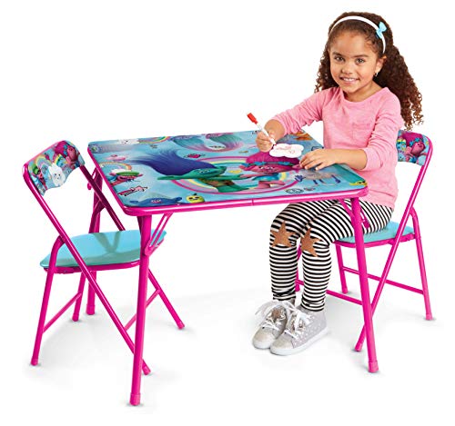 Trolls Activity Table Set with 2 Chairs