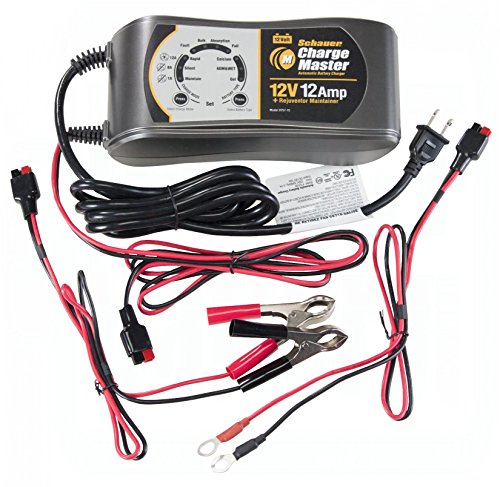 Schauer 9 Phase 12 Volt Battery Charger 1/8/12 Amp + Maintainer and Rejuvenator