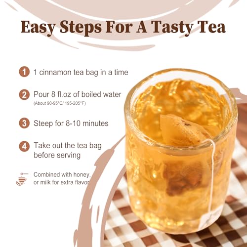 Fullchea Cinnamon Tea Bags, 50 Teabags thumb #5