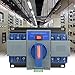 Oumefar Automatic Transfer Switch, Change-Over Switch Energy-Saving Anti-Interference Mini Size 1Pc 3P 63A Power Automatic Transfer Switch Industrial for High-Rise Buildings