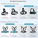 Chest Harness Mount Adjustable Chest Strap Belt with J Hook Compatible with Gopro Hero 8 7 6/AKASO/Apeman/DBPOCampark/VanTop/Dragon Touch 4k Action Cameras Accessories (Camera Not Included)
