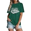 Book-T-Shirts-for-Women-Its-A-Good-Day-to-Read-Shirts-Book-Lovers-Shirt-Casual-Short-Sleeve-Tee-Tops Book T-Shirts for Women It's A Good Day to Read Shirts Book Lovers Shirt Casual Short Sleeve Tee Tops (Green, M, m)