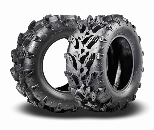 MCKINLEY UTV ATV Tires 27X11-14 6-Ply Super Mud 27X11X14 All Terrain X611, Set 2