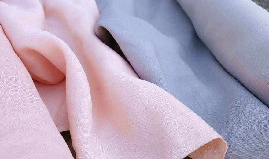 Miniatura 4 de Tela de satén de rayón de lino rosa  Material lujoso y versátil para manualidades, moda y decoración del hogar