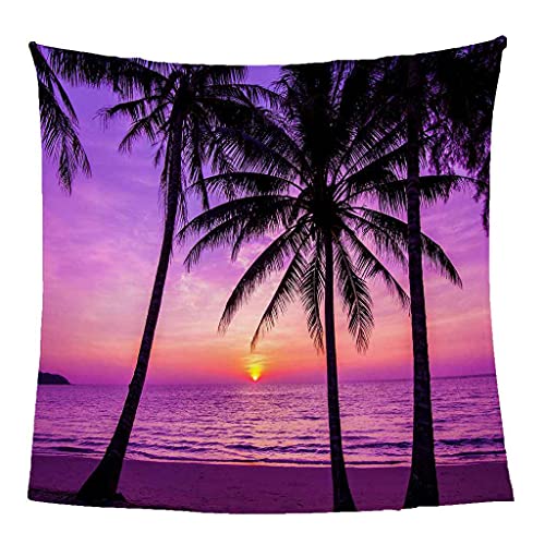 Couverture ciel violet douce toutes saisons plaid microfibre lit 150x200 - 4