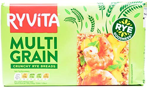 Ryvita Multigrain Crispbread (Imported-United Kingdom) Wholegrain Rye Crispbread with Toasted Seeds & Grains | High Fibre Snack | Vegan Friendly | No Artificial Preservatives | Healthy Breakfast & Snack Option | 250g-image-31