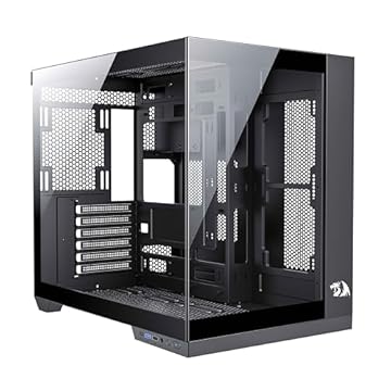 Gabinete Gamer Redragon Wideload Pro - Mid Tower, USB 3.0+2.0, Aquário, Vidro Panorâmico