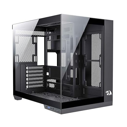 Gabinete Gamer Redragon Wideload Pro - Mid Tower, USB 3.0+2.0, Aquário, Vidro Panorâmico
