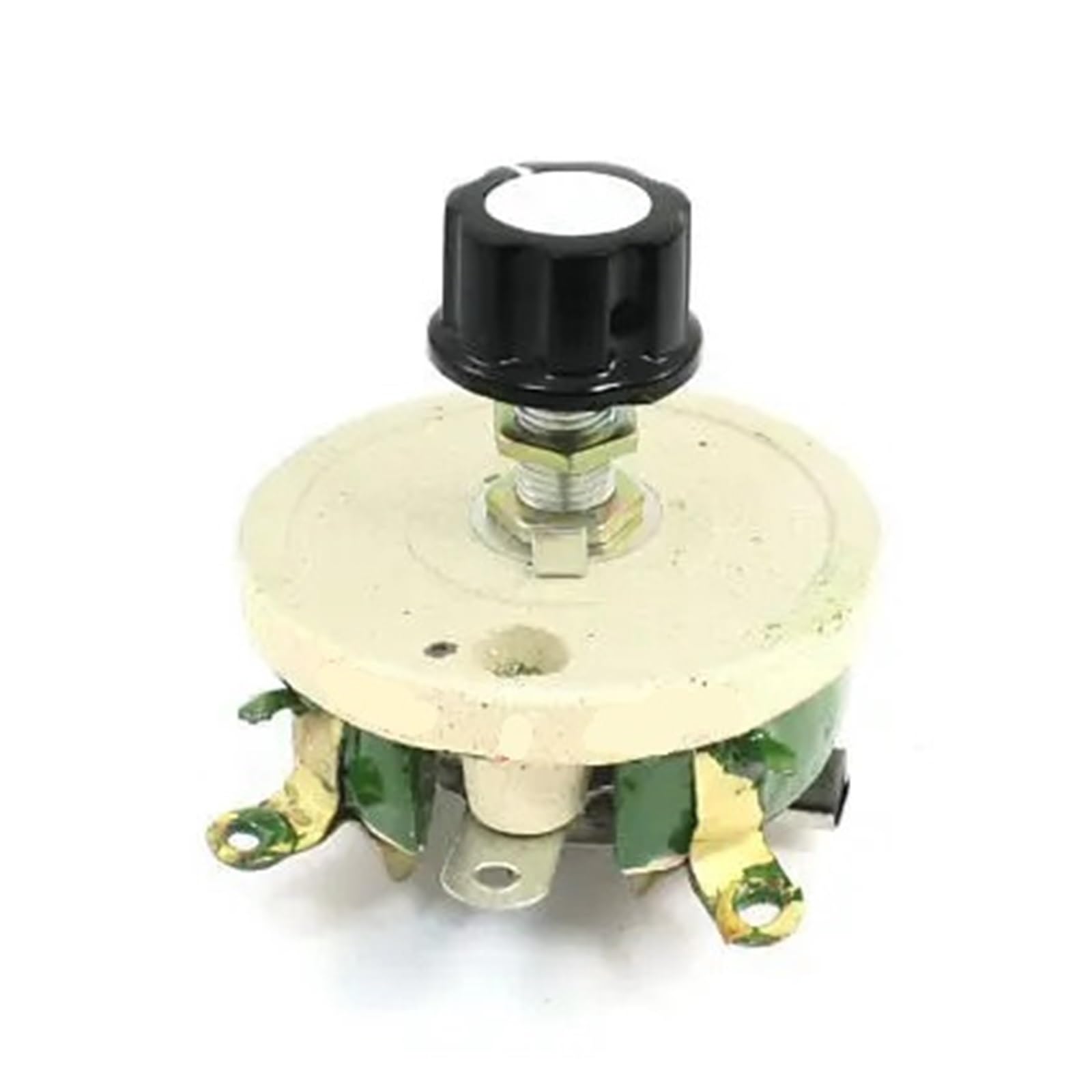 MUHM Potenziometro ceramico a Filo Avvolto Resistore reostato Regolabile 50W 1R/2R/5R/10R/20R/30R/50R/100R/200R/300R/500R/1KR/2KR/3KR (Color : 30R)