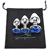Greenpinecone Kleine middelgrote metalen anale plug set buttplug anale butt plug met kristal diamant - Afbeelding 3
