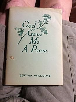 Unknown Binding God gave me a poem Book