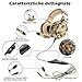 immagine 7VersionTECH. Cuffie da Gioco per PS4 Cuffie Gaming con Microfono, Fascia Regolabile, Bass OverEar Jack da 3,5 mm, Luce LED, Controllo Volume, Basso Rumore per PS4/Xbox One/Nintendo Switch/PC/Mobile