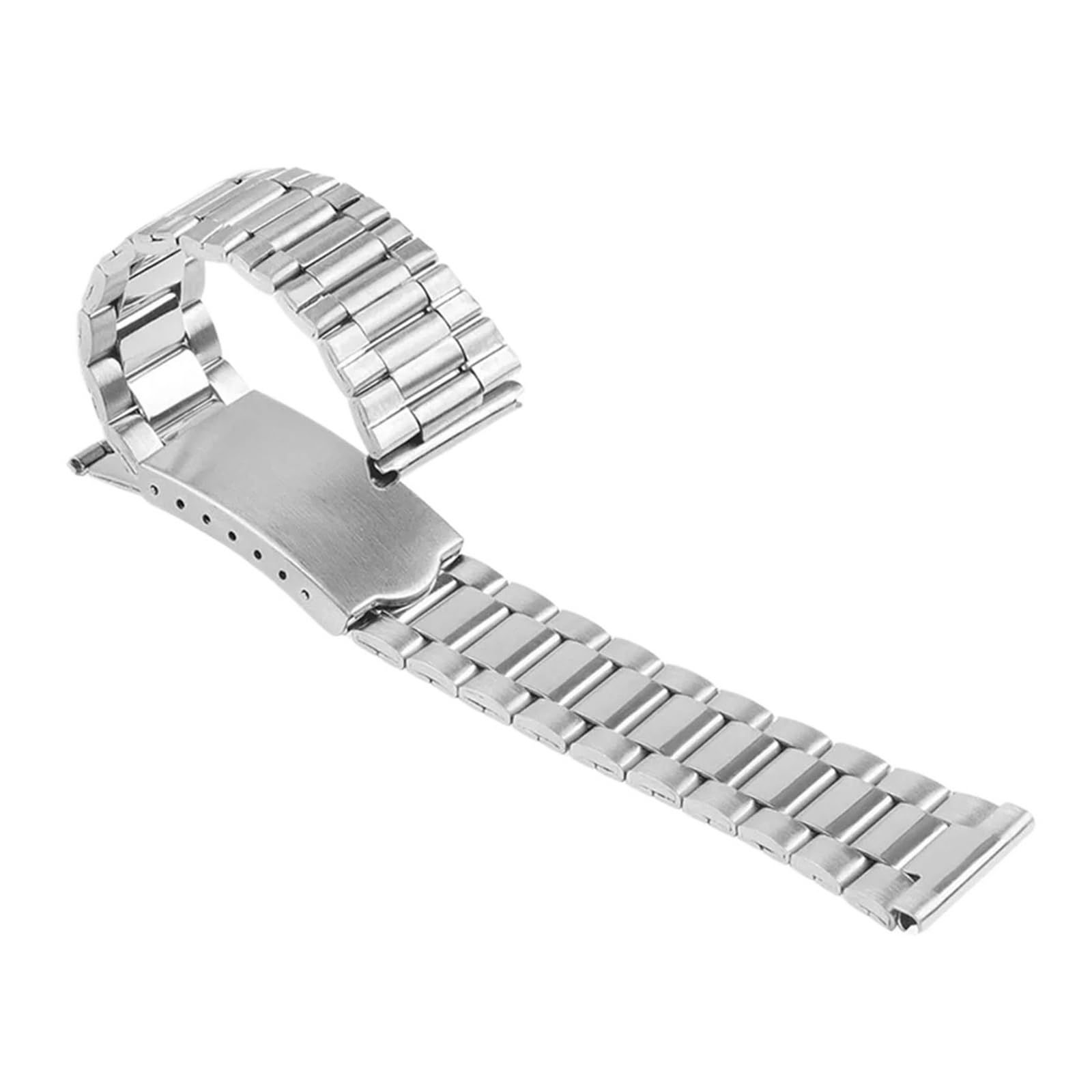 Pulsera repuesto metal de diseño premium con eslabones macizos de 12mm 5