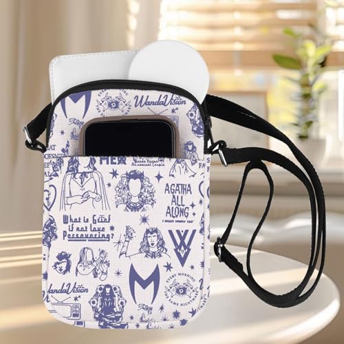 ZJXHPO Hero Fans Cross Body Bag Witch Inspired Messenger Bag Movie Hero Shoulder Bag Multiverse Madness Carry On Bag (Witch CB)4