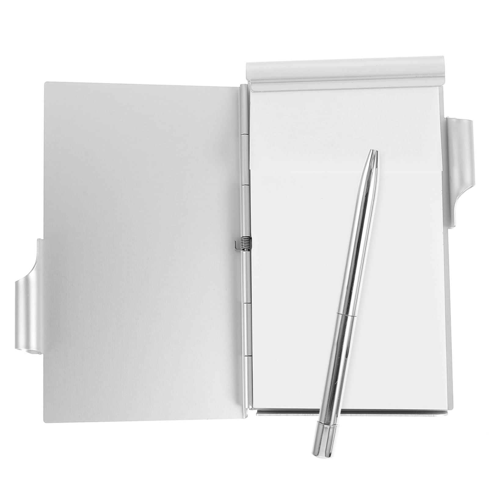 Operitacx 10stücke Metal Notebook Mini Notizbuch Mit Stift Tragbarer Notizblock Aus Kreatives Und Design Für Büro Schule Und Reisen Mit Abreißbaren Blättern