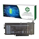 JIAZIJIA K5XWW Laptop Battery Replacement for Dell Latitude 5289 7389 7390 2-in-1 Series Notebook 71TG4 725KY N18GG 7.6V 60Wh 7500mAh 4-Cell