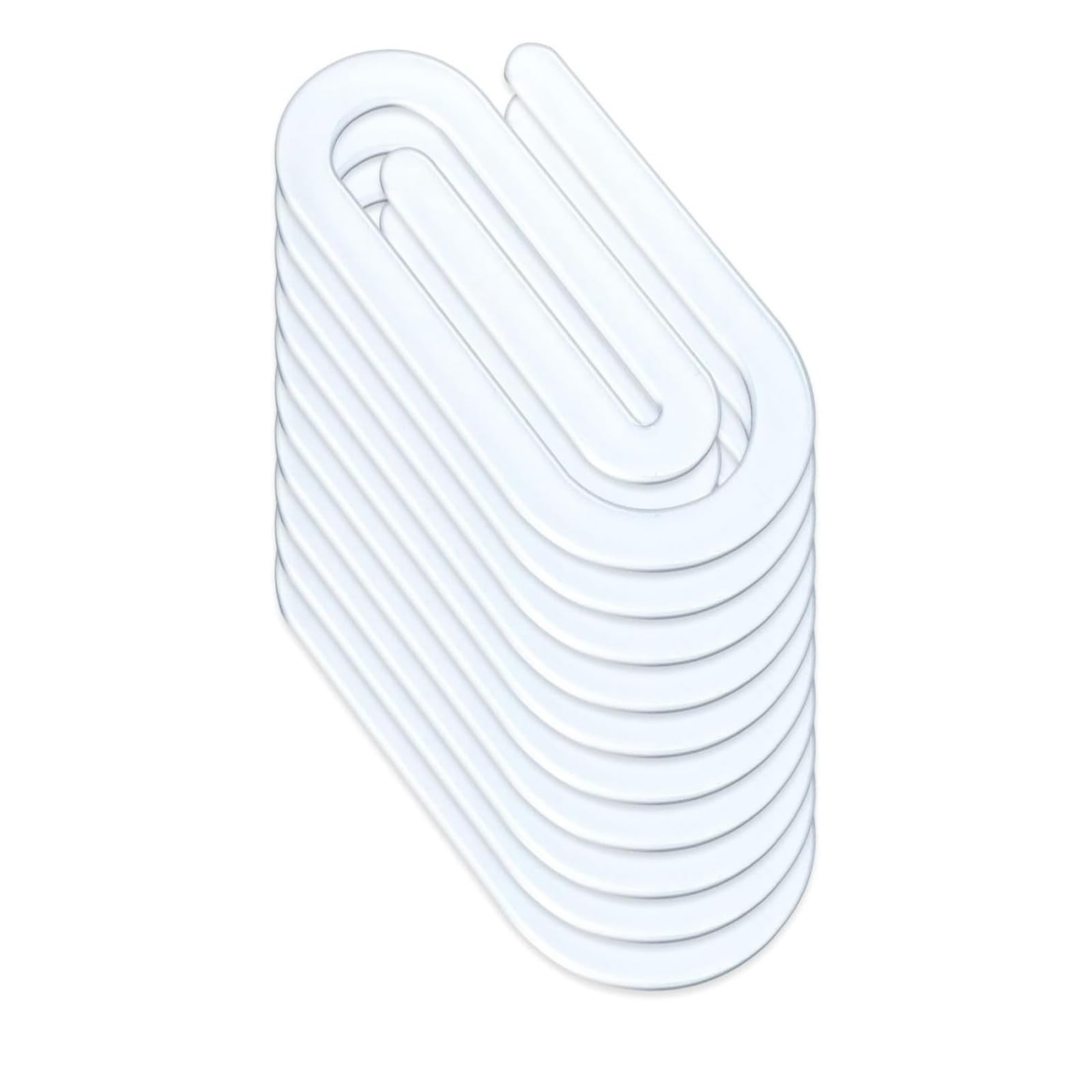 Xinsheinelry 20 Pcs Blanks Bookmarks Acrylic Paper Clips Large Paperclips Aesthetic Craft for Book Lovers
