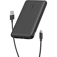 Belkin Batteria esterna portatile da 10000mAh, caricabatteria USB