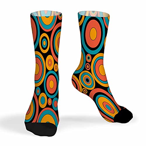Image of Pehede Socks Mens Fun Dress Socks for Women Funny Novelty Crazy Design Socks