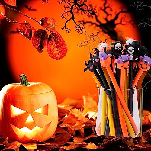 Bolígrafos de gel Halloween SAIWEILAI ONLINE x100 miniatura 5