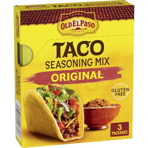 Image of Old El Paso Original Taco Seasoning Mix, Gluten Free, 3 Pack, 3 oz