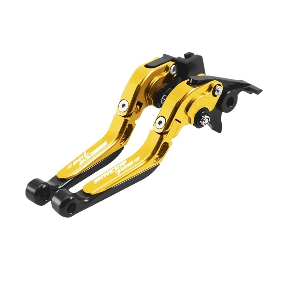 WGHPOSQTJ Hand Brake Clutch Levers Folding Extendable Handle Levers for Tracer7 7GT 21-24 for Tracer 700GT 14-20 Adjustable Brake Clutch Lever Motorcycle Accessories