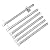 BTCDR 67557 Burner Tubes Replacement Parts for Weber Summit 460 470 Gas Grill Models, 6 Pack Pipe Grill Burner Tubes, Stainless Steel