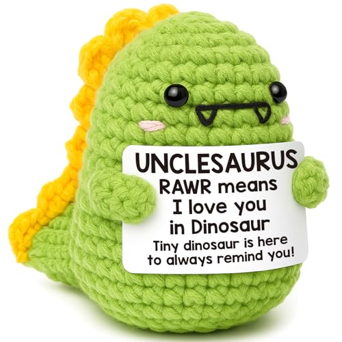 OCCdesign Mini Uncle Gifts from Niece Nephew I Love You Unclesaurs Best Uncle Gifts Cute...