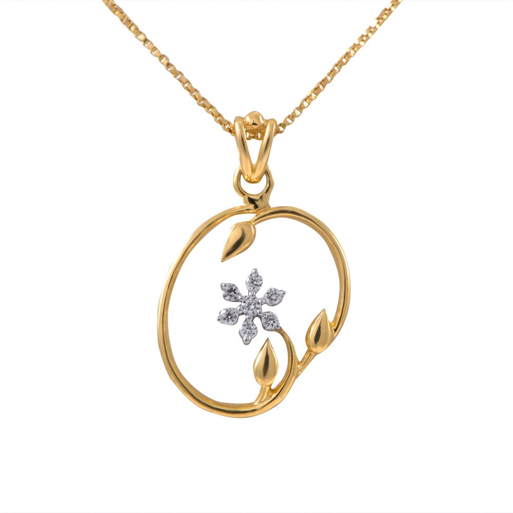Pride Diamond Collection 18K Yellow Gold and Diamond Pendant-image-31
