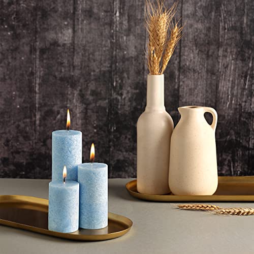 Metal Washboard Pillar Candle Sconce