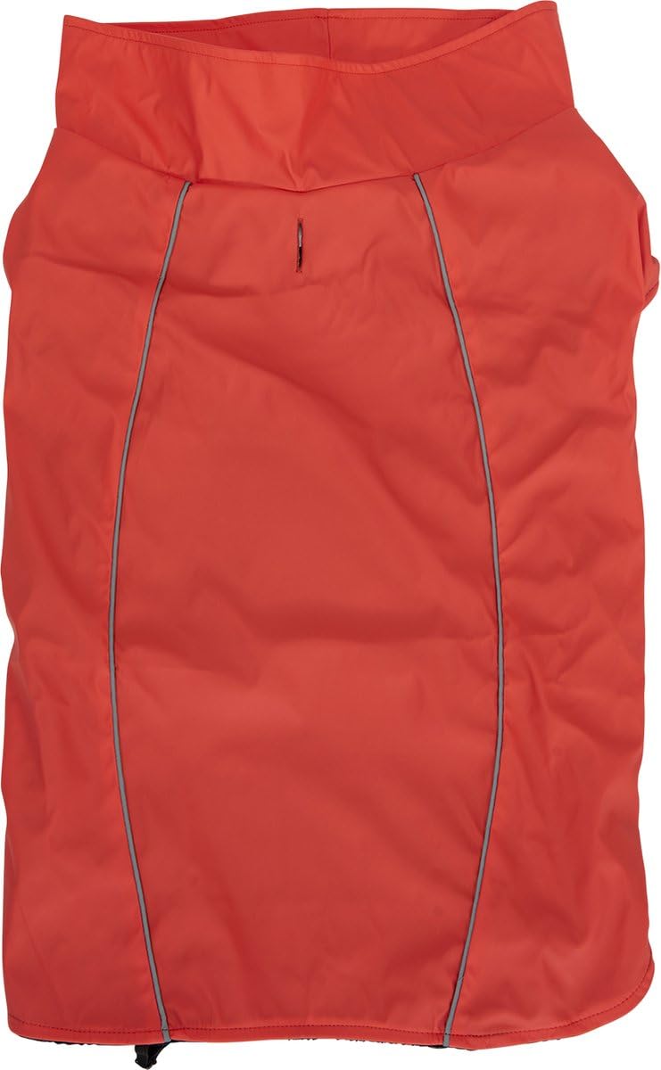 JACK AND VANILLA, Fisherman Waterproof Outdoor Jacket, Bright Red, Size M/L, Length 45 cm